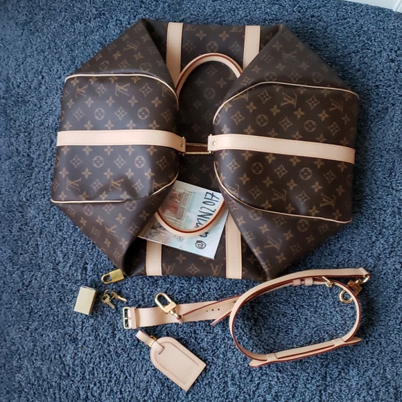 Louis Vuitton Monogram Keepall Bandouliere 50 - Picture 2 of 14